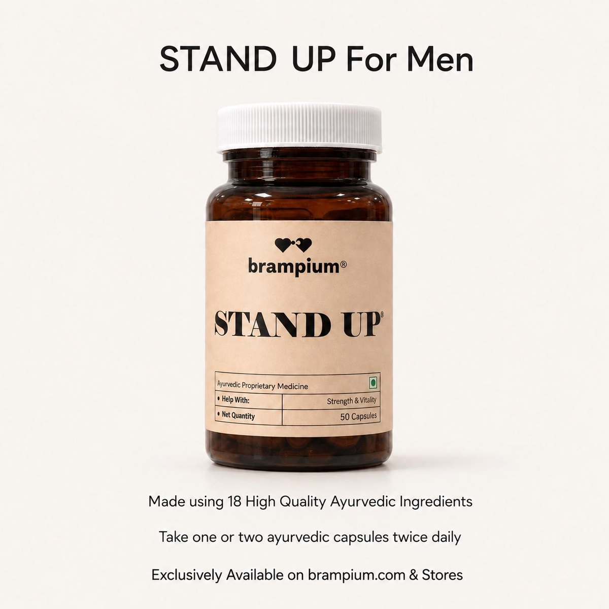 brampium Stand-Up® Ayurvedic Capsules